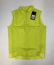 RAPHA Core Gilet Size Medium Cycling Vest Yellow NWT