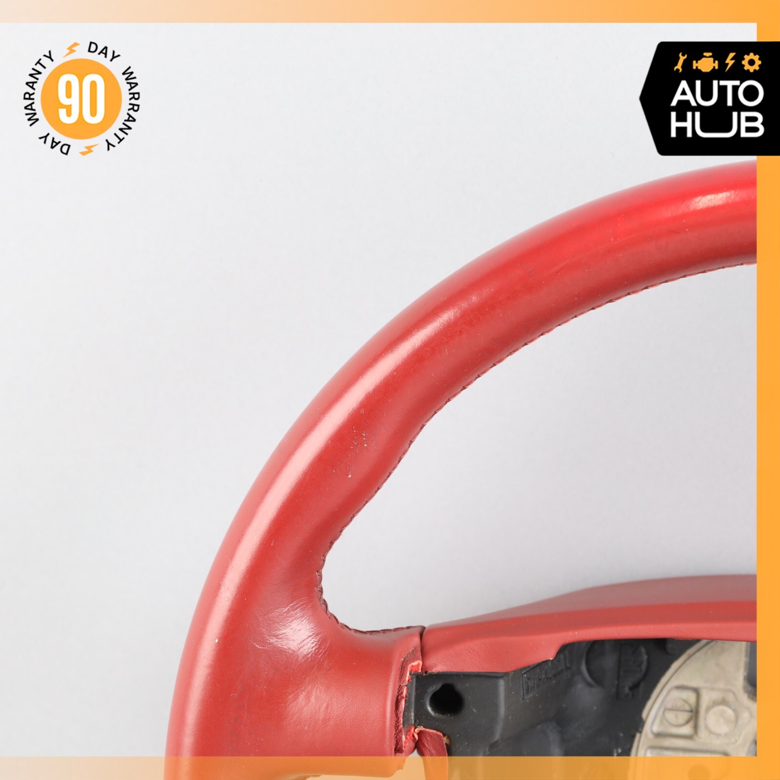 03-10 Bentley Continental GT Flying Spur GTC Driver Steering Wheel Red OEM 73k
