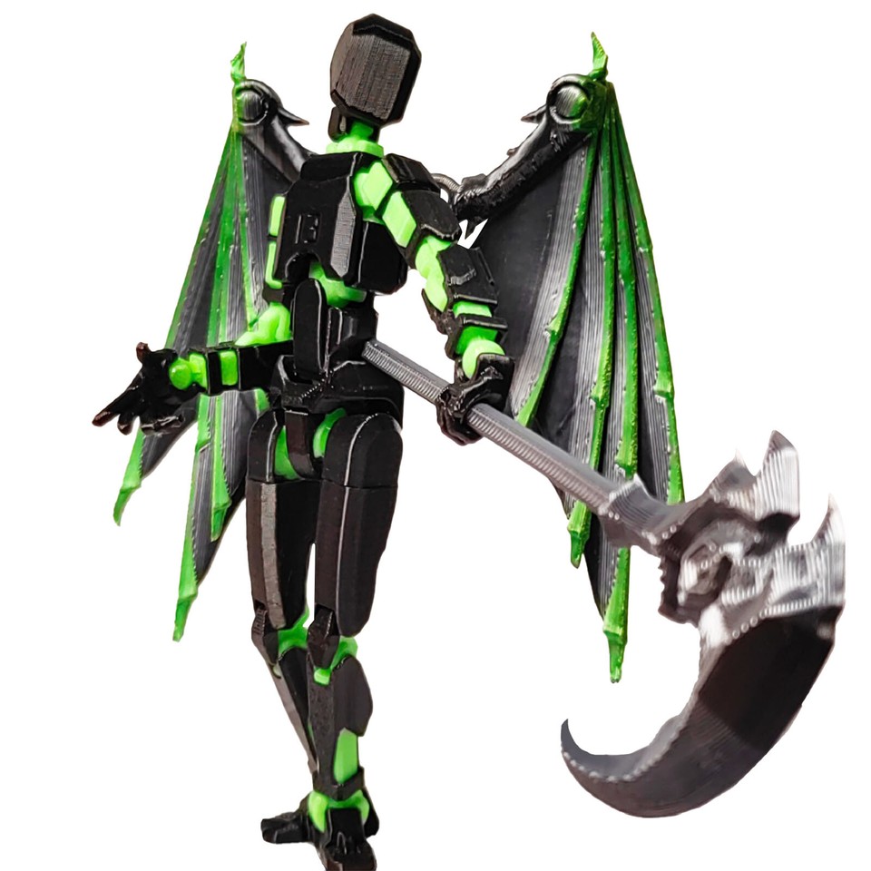 T13 Action Figure,Titan 13 Action Figure Toys Robot, 3D Printed Jointed