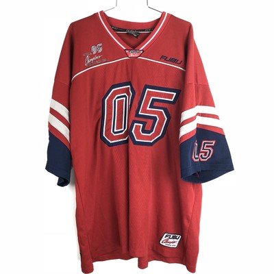 red fubu jersey