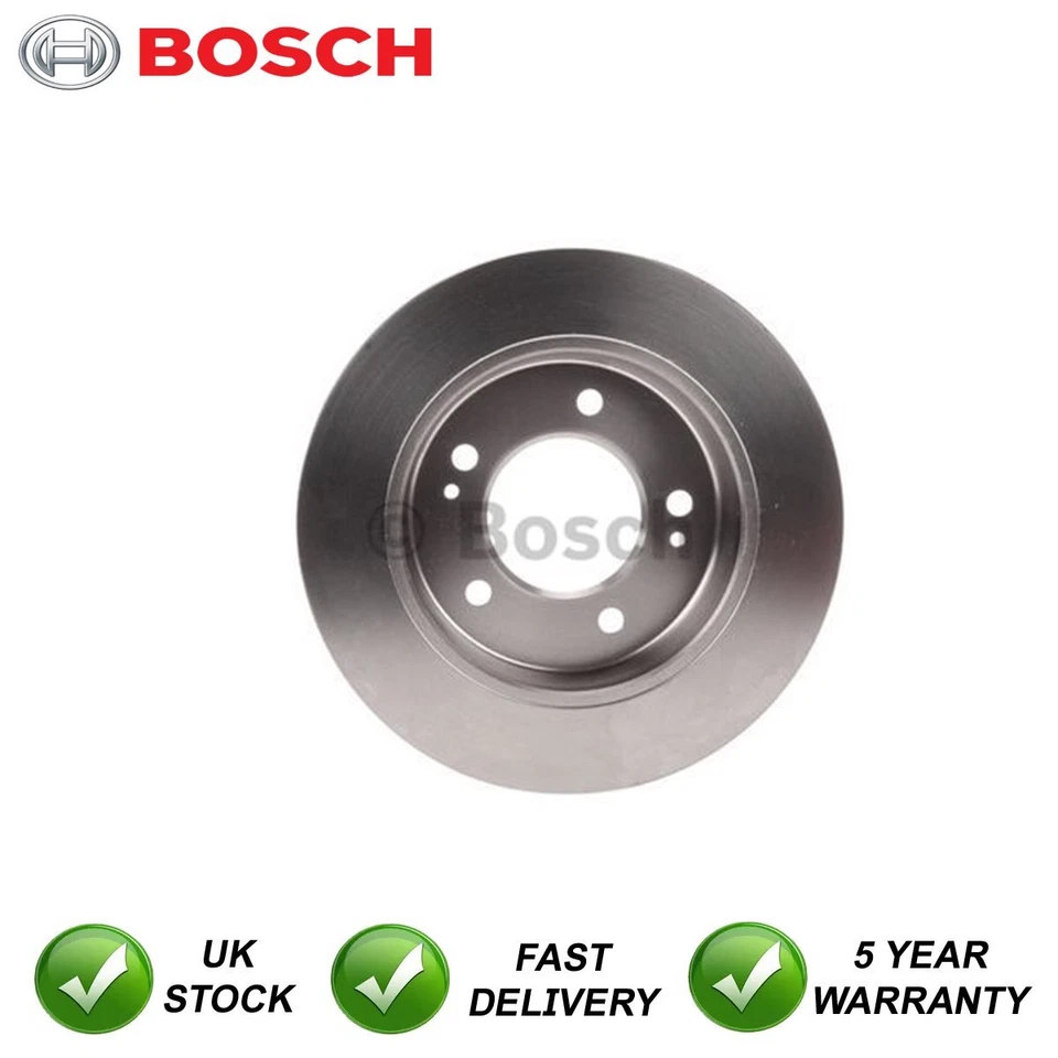 Brake Disc Rear Bosch Fits Hyundai i30 Kia Cee'D Pro + Other Models - Image 3 of 4