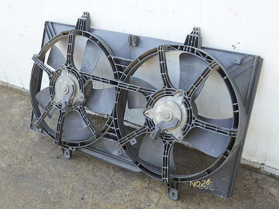 2004 - 2008 Nissan Maxima Fan Shroud Blade Cooling Electric Motor Radiator Oem Foto 2 de 4