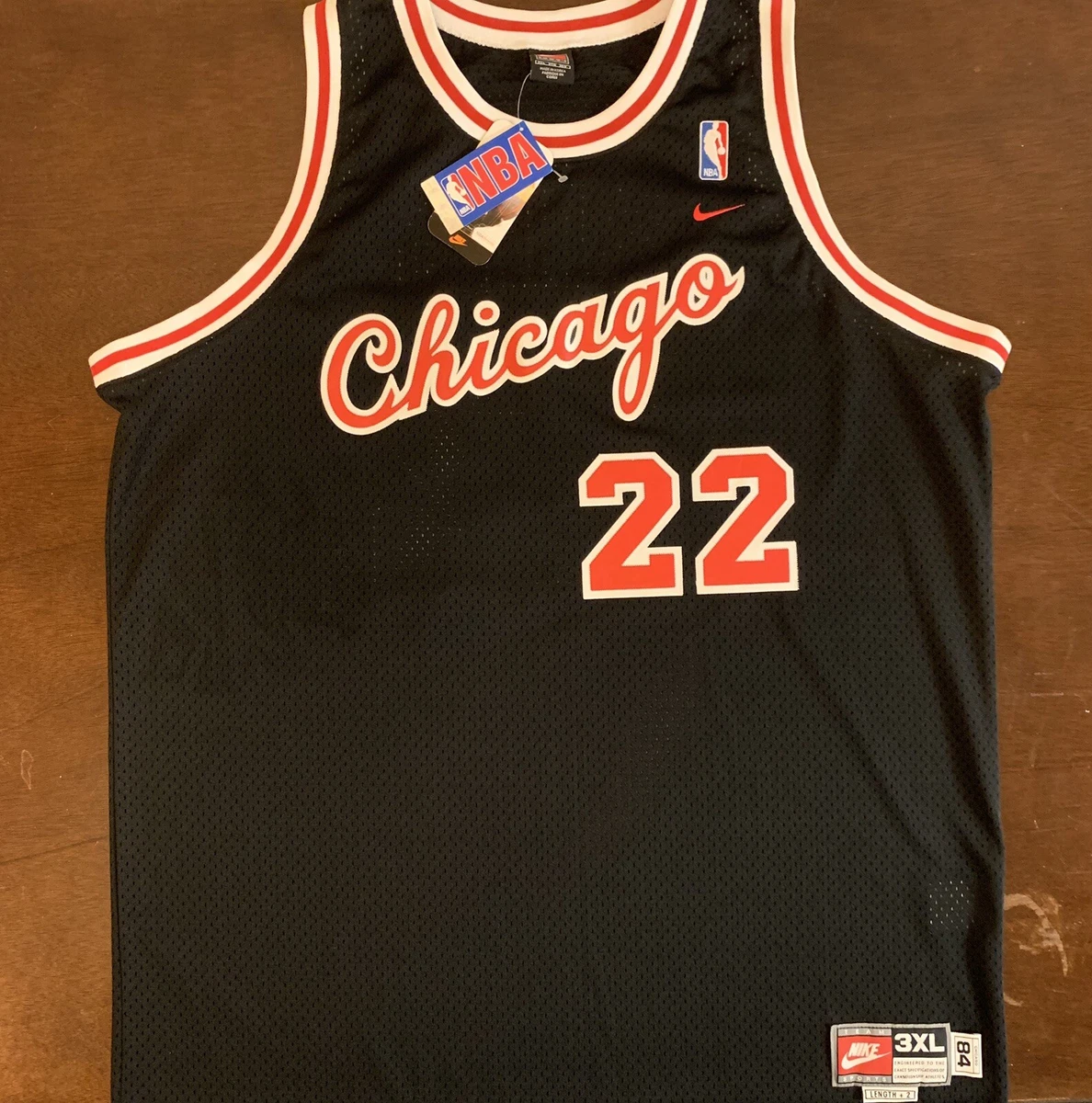 Rare Vintage Nike Rewind NBA Chicago Bulls Jay Williams Basketball