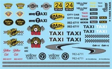 Gofer Racing Decals 11059 1/24 Decals - Taxis