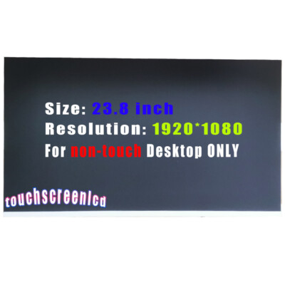 For Dell OptiPlex 5490 7490 LCD Screen Display Replacement 23.8'' FHD