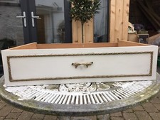 5 Antique drawers, solid wood, dovetail joinery.