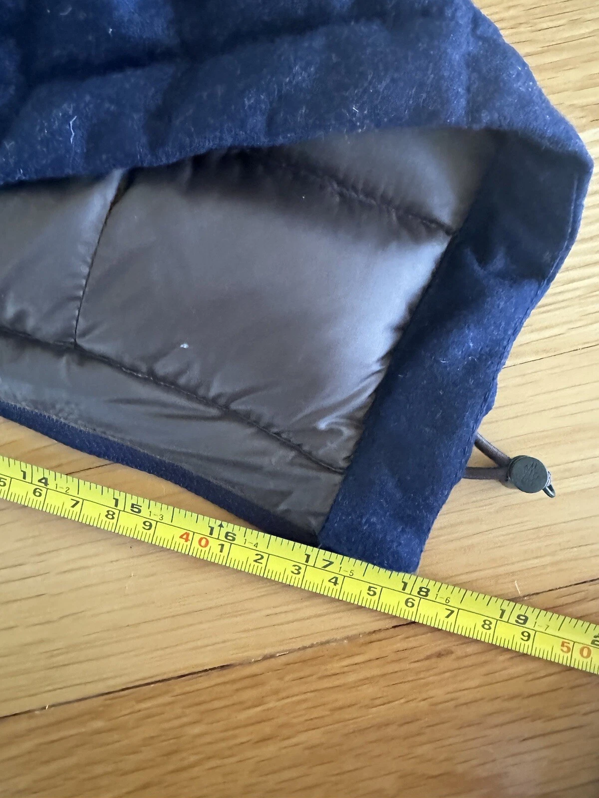 Felpa con cappuccio rimovibile Moncler Nuovissima Cerniera nera o cerniera blu navy