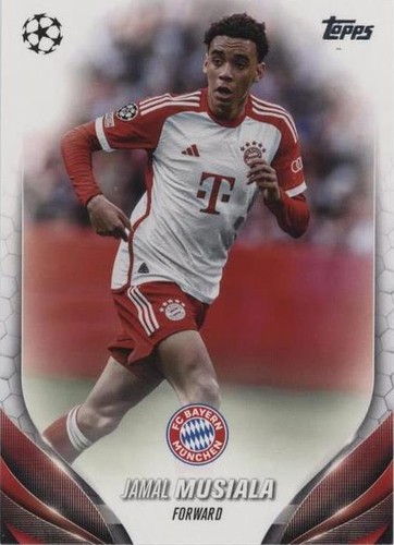 Jamal Musiala 2023-24 Topps UEFA Club Comp Starball Medallion 