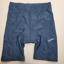 BIKEWA Padded Cycling Shorts with zipper Pockets Bike Riding Men's size XLarge