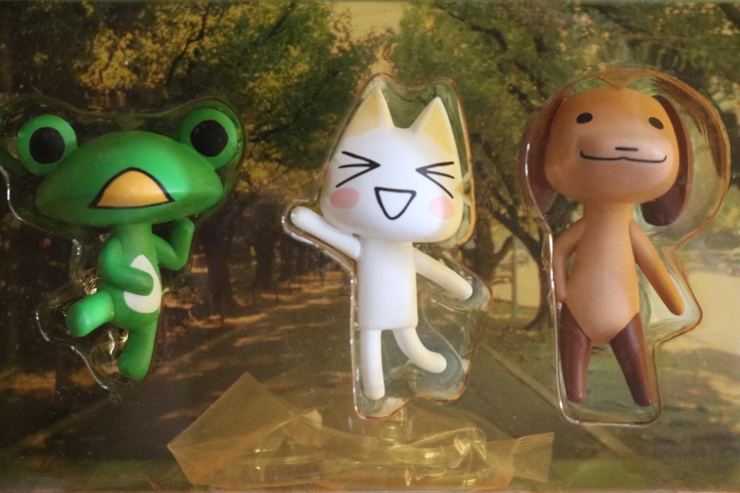 Media Factory Doko Demo Issyo Mini Figure B Set Toro Pierre Ricky