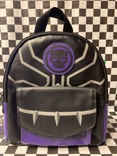 NEW Limited Marvel Black Panther MINI Backpack Purple Bag Wakanda Forever Purse