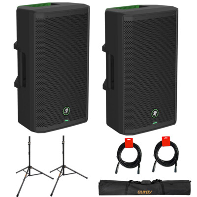 Mackie Thrash212 GO 12'' Battery-Powered Loudspeaker (Pair) Bundle 2