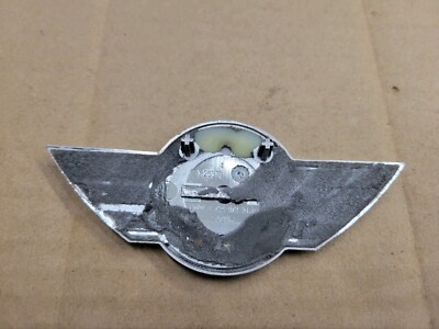 OEM 2007 2008 2009 2010 MINI Cooper Front Hood Chrome Emblem どりきん☆☆☆様専用ビレット スペシャリティーズ ステアリング ホーン