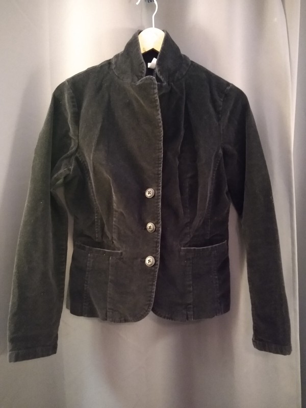 St. John's Bay Black Corduroy Jacket Size S