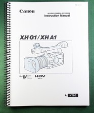 Canon XH G1 / XH A1 Instruction Manual: 164 Pages  Protective Covers