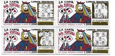 GRATTA E VINCI LA CARTA DELLA FORTUNA L-23 LOTTO 27 SERIE COMPLETA VINCENTI