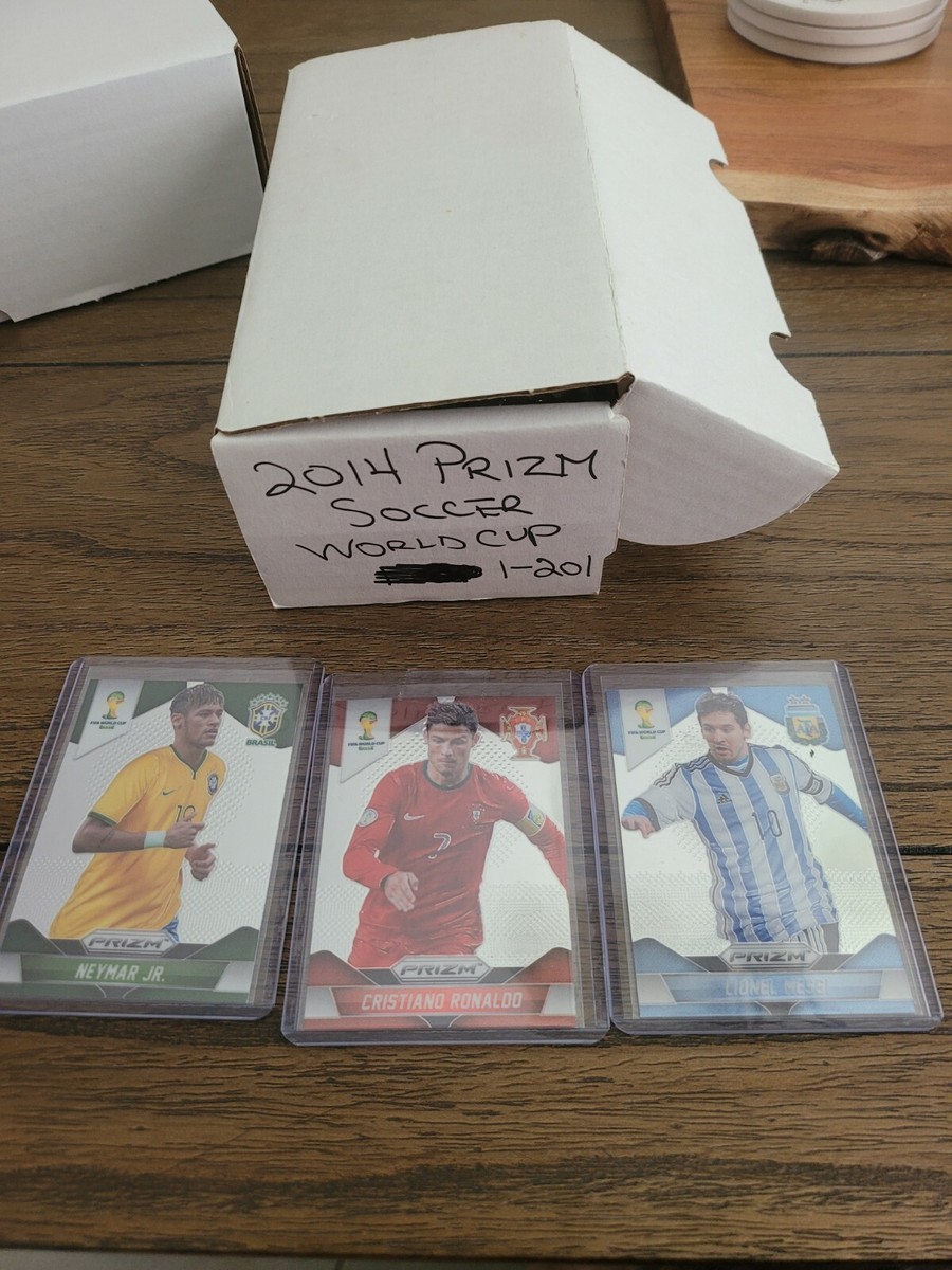 2014 Panini Prizm World Cup Soccer Complete Set 1-201 Neymar