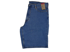 Levi's Men's 469 Loose Denim Shorts 40 NEW Medium Score - Medium Indigo 0009