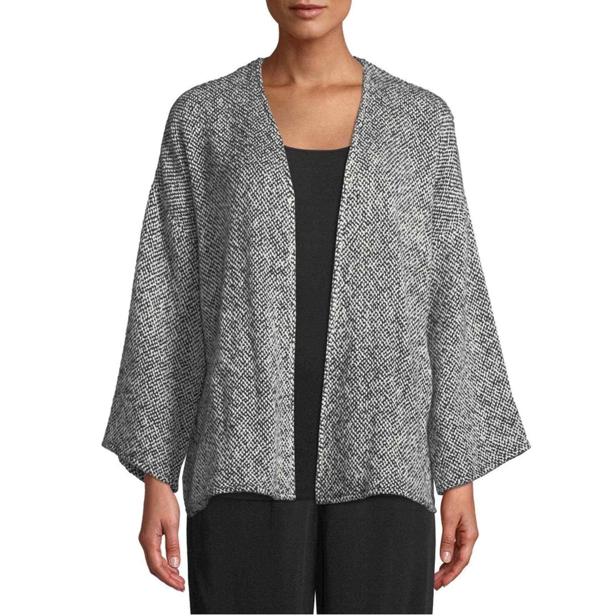 Eileen fisher organic cotton kimono jacket cheap