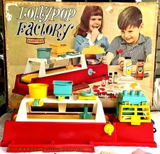 Lollypop Factory by Emenee 1965 Original Box Near Complete —READ— SEE PICTURES—