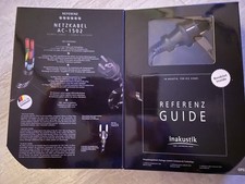 Inakustik Referenz AC 1502 High -End Netzkabel 1 Meter Top Zustand