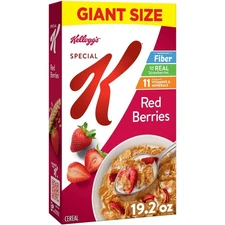 Kellogg's Breakfast Cereal Family Breakfast Fiber Cereal Giant Size...