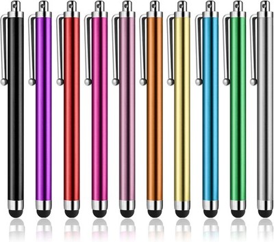 10PCS Stylus Pens for Touch Screens Universal High Precision for iPad Tablets