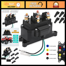 12v 250a Winch Solenoid Relay Contactor For Atv Utv 3000-5000lbs Off-road Access