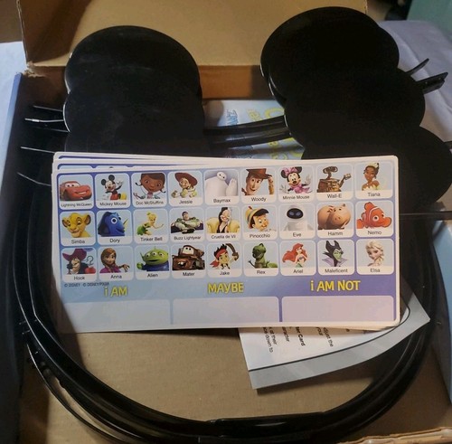 2015-Disney Hedbanz Game Ages 7+ Headbands "What Am I?" Children's Game - Picture 8 of 11
