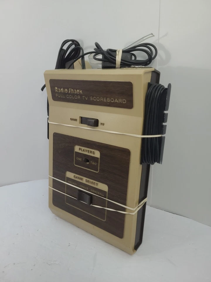 Videojuego Vintage Radio Shack Tenis Hockey Balonmano Color TV Marcador 603055 Foto 2 de 4