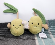 NWT Jellycat A6OLI Amuseables Pair of Olives