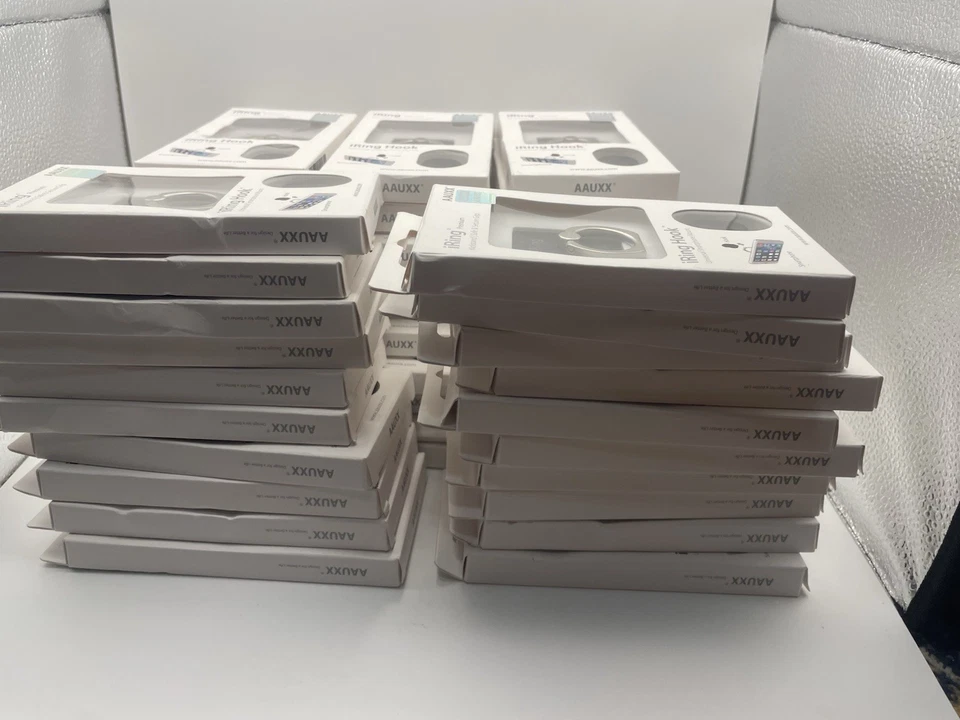 LOT OF 50-Genuine AAUXX iRing Premium Mount Grip / Holder and Kickstand, BLACK - Image 2 of 4