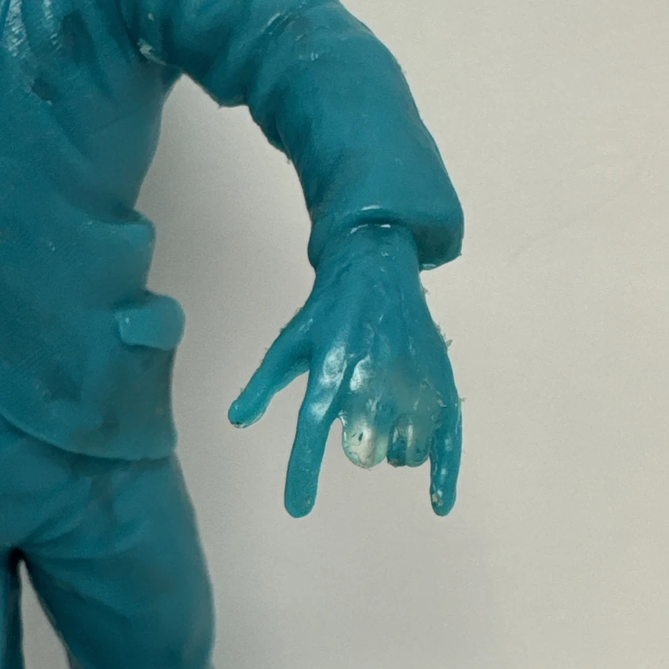 Figura Monstruo Universal Louis Marx Frankenstein De Colección Juguete Verde Azulado Foto 4 de 4