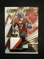 2025 Select Bucky Irving Sparks Nasty 3 Color Patch /99