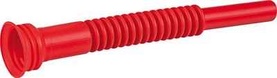 Hünersdorff Auslaufrohr Standard Benzin Rot 265mm