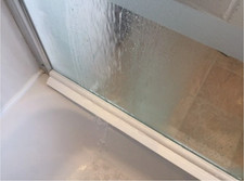 Shower Door Screen / Water Seal /Water Diverter For Bath or Shower Cubicle