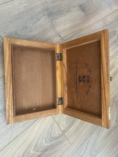 Boîte à cigares ancienne La Fleur De La Isabela Voir Photo Pour État