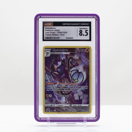 Chandelure graded CGC 8.5 for sale on eBay