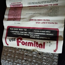 Vintage Formital Auto Body Material
