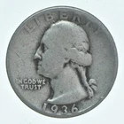 1936 (P) Washington Quarter Average Circ *5441