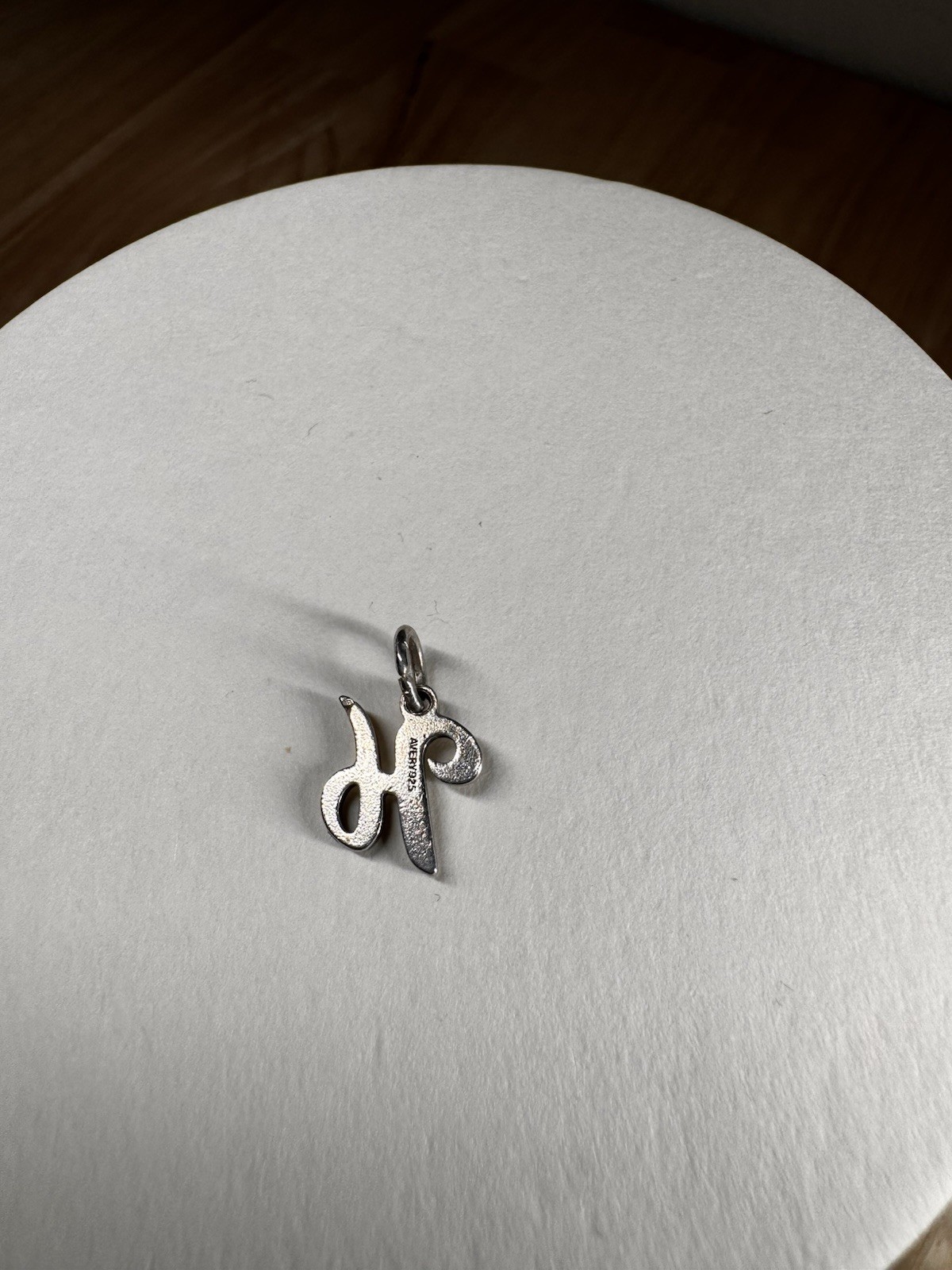 James Avery Sterling Silver Script Initial Letter… - image 2