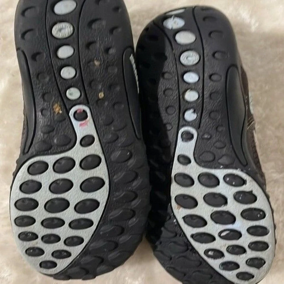 Merrell Infant Size 6 Pacific Jump Mary Jane Shoes Brown Blue - Image 4 of 4