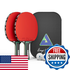 Joola Hugo Calderano Duo Pro Table Tennis Set 2 Rackets Ittf-Approved Rubbers
