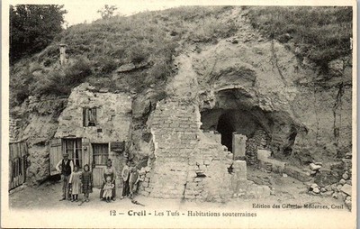 60 CREIL - tuffs, underground dwellings