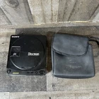 Vintage Sony Discman D-9 Black Mega Bass Portable CD Disc Player - for Parts