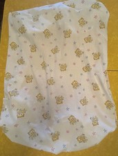 VTG 80s Kittens Cats Baby Crib Fitted Sheet