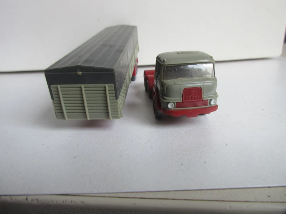 Wiking 1:87 Krupp 806 Camion Con Rimorchio !!! - Immagine 4 di 4