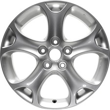 Refurbished 17x6.5 Painted Silver Wheel Fits 2008-2009 Mazda Mazda 5 560-64913