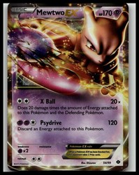 Mewtwo EX 54/113 Legendary Treasures Holo Ultra Rare