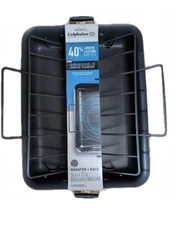Select by Calphalon Nonstick with AquaShield 16" Roaster w/Rack 40% Longer Life